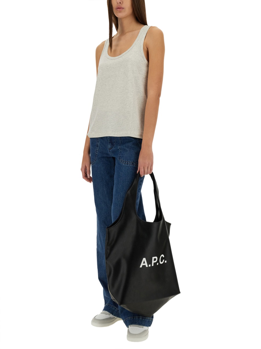 A.P.C. TOPS WITH LOGO Grijs