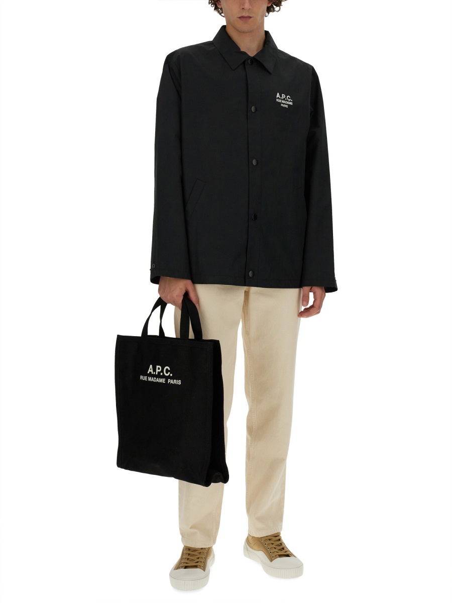 A.P.C. BLOUSON "REGIS" Zwart