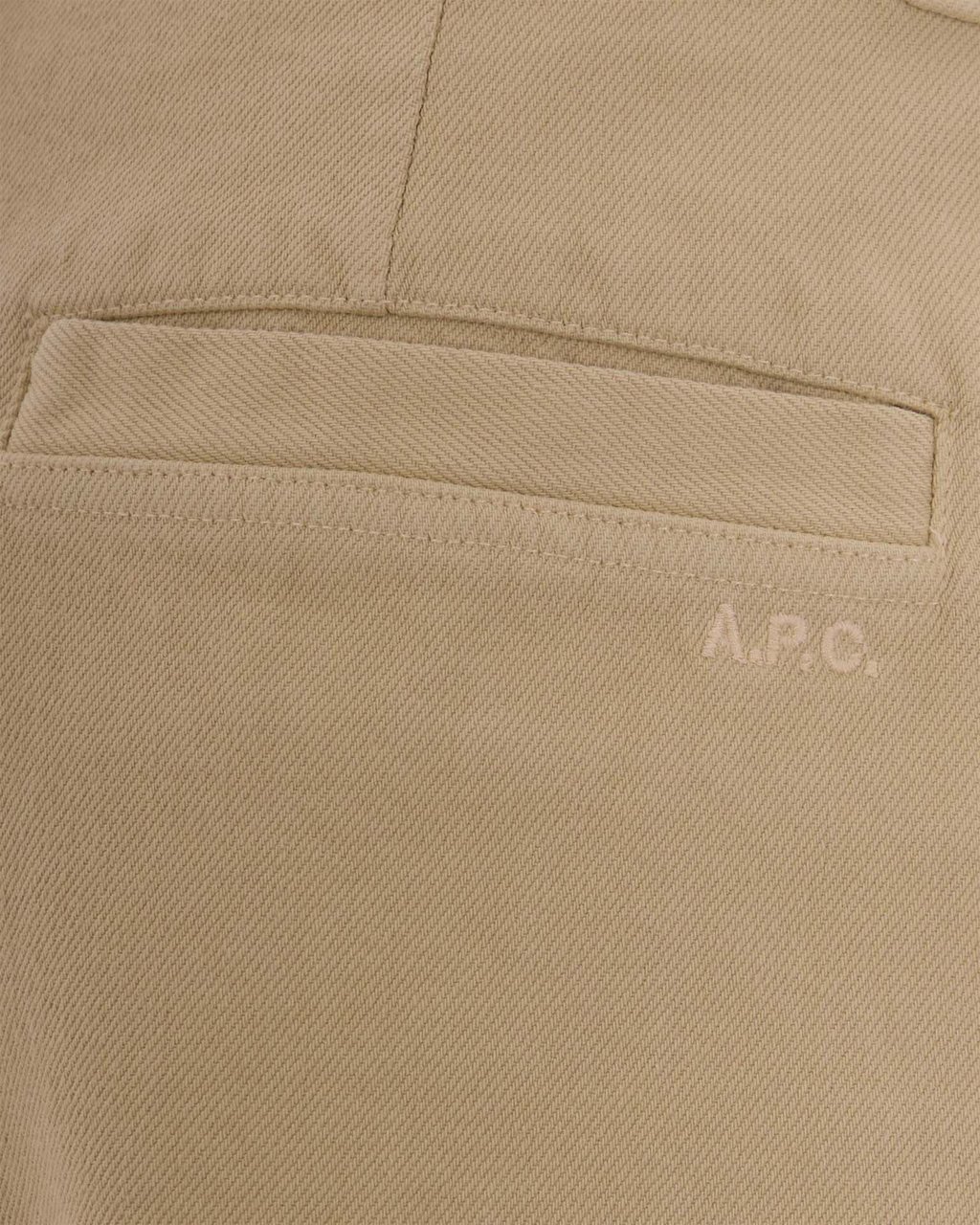 A.P.C. Trousers Sand Beige
