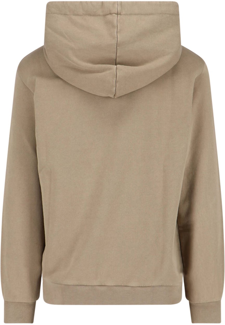 A.P.C. Logo Hoodie – Light Brown Neutraal