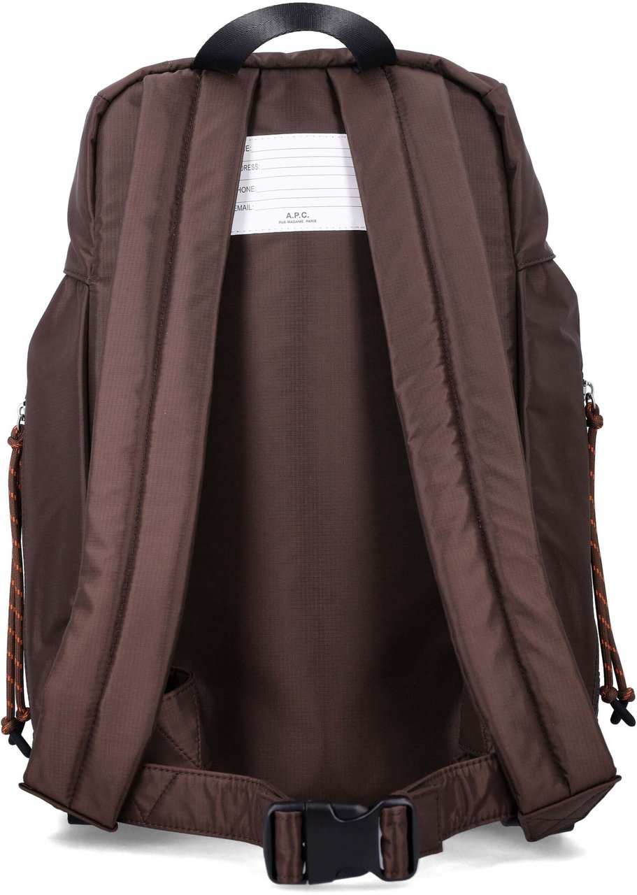 A.P.C. Sac A Dos Trek Marrone Bruin