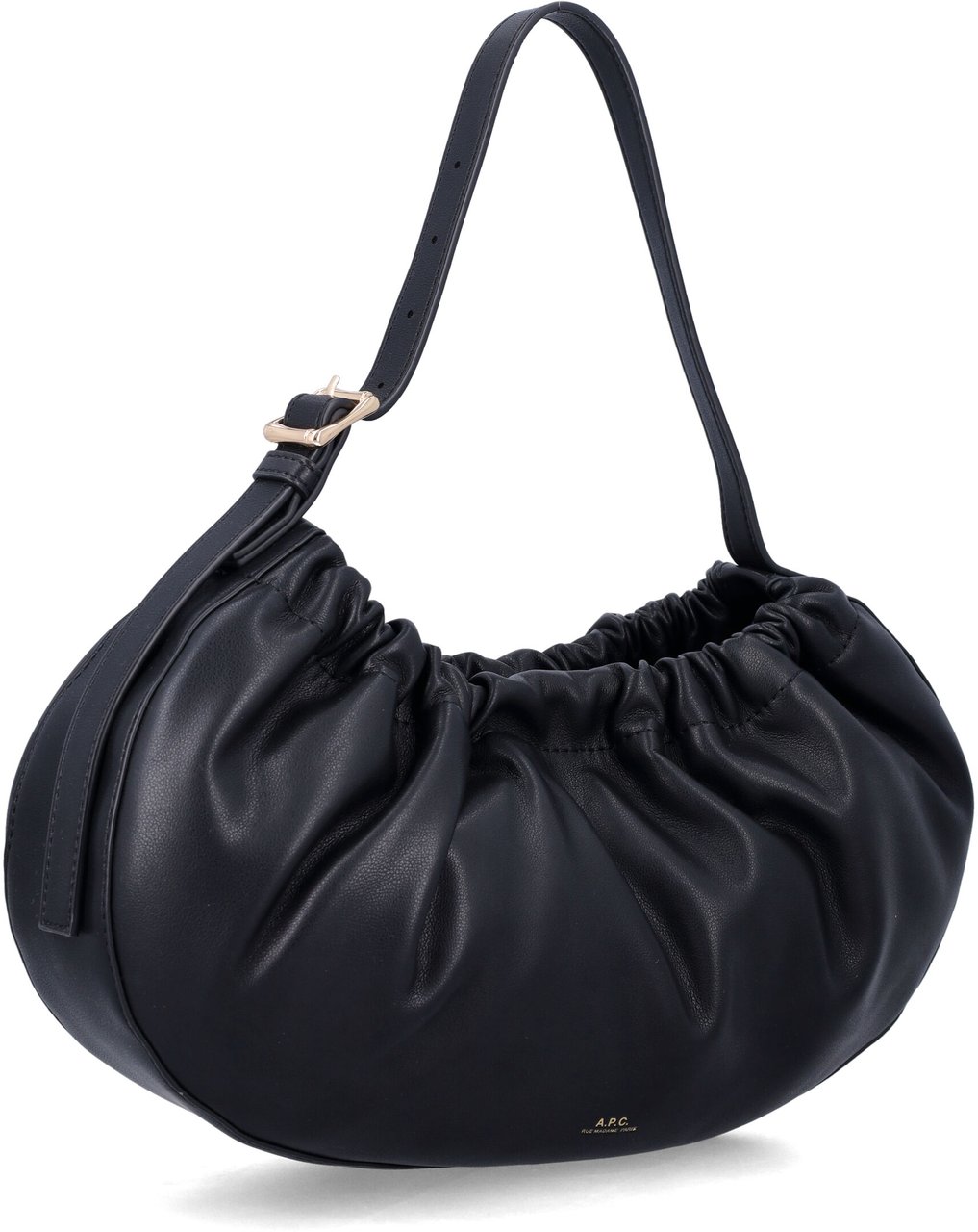 A.P.C. Sac Ninon Hoop Nero Zwart