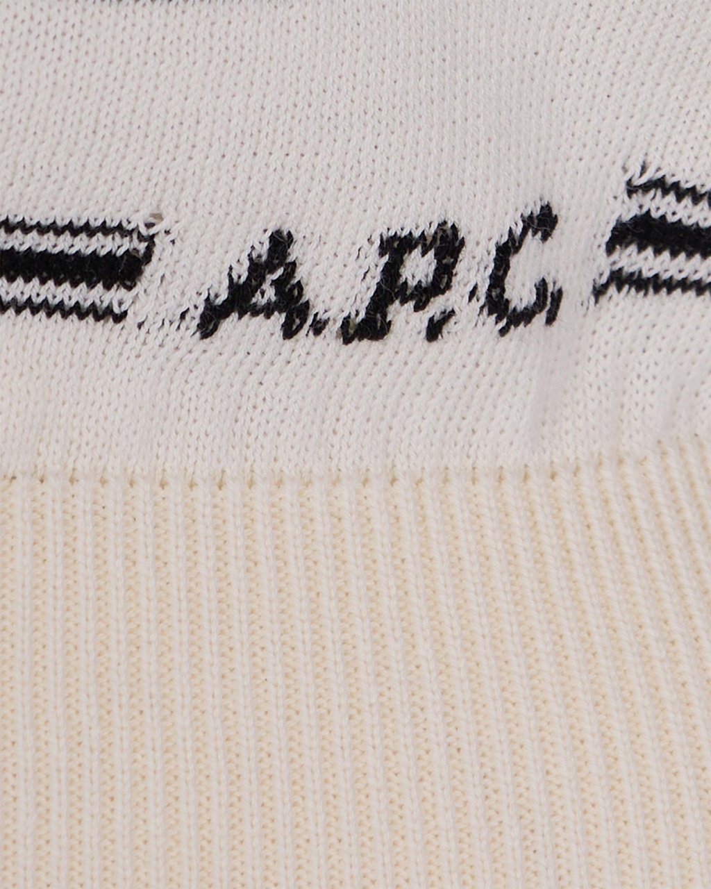 A.P.C. A.P.C. Sweaters Ecru/Black Wit