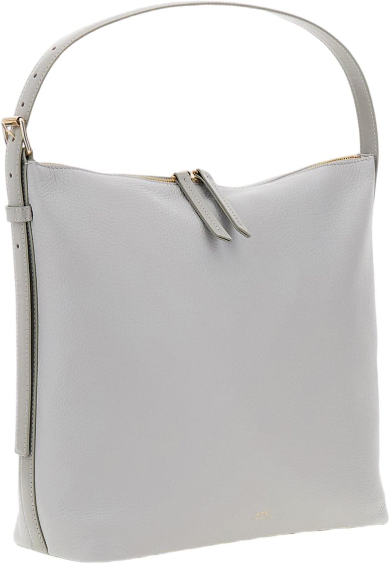A.P.C. 'Sac Vera' Shoulder Bag Grijs