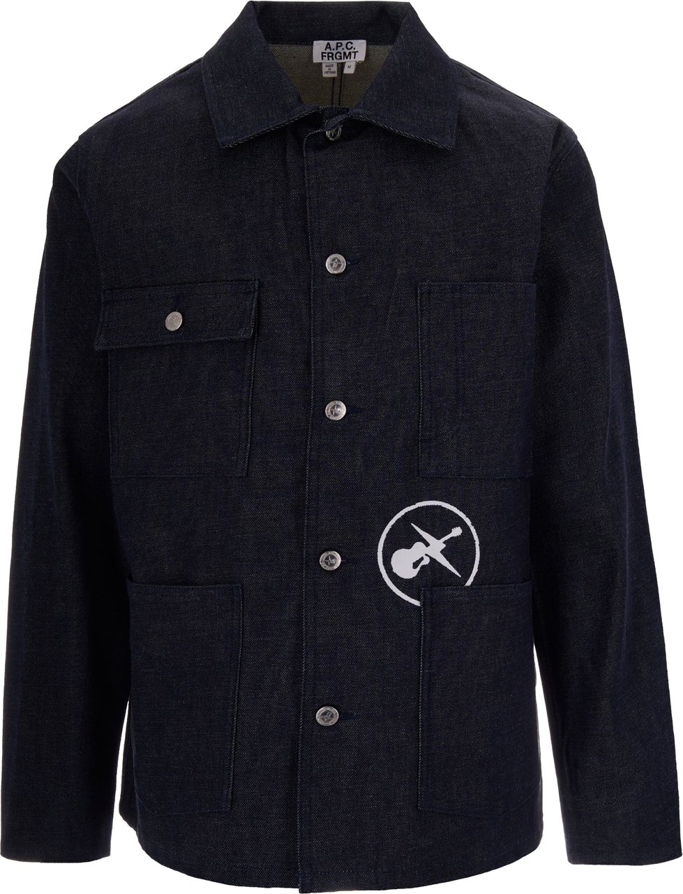 A.P.C. Shirts Iai Indigo Navy