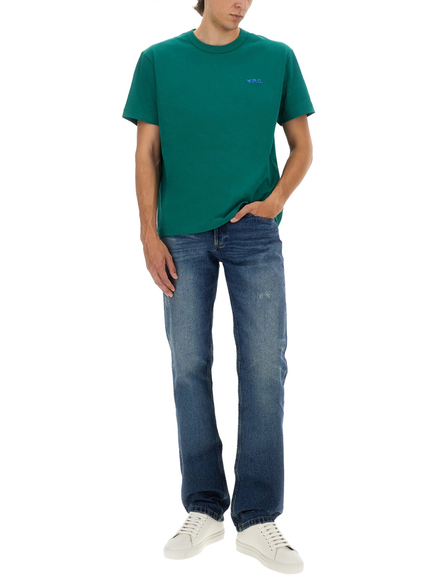 A.P.C. BOXY T-SHIRT Groen