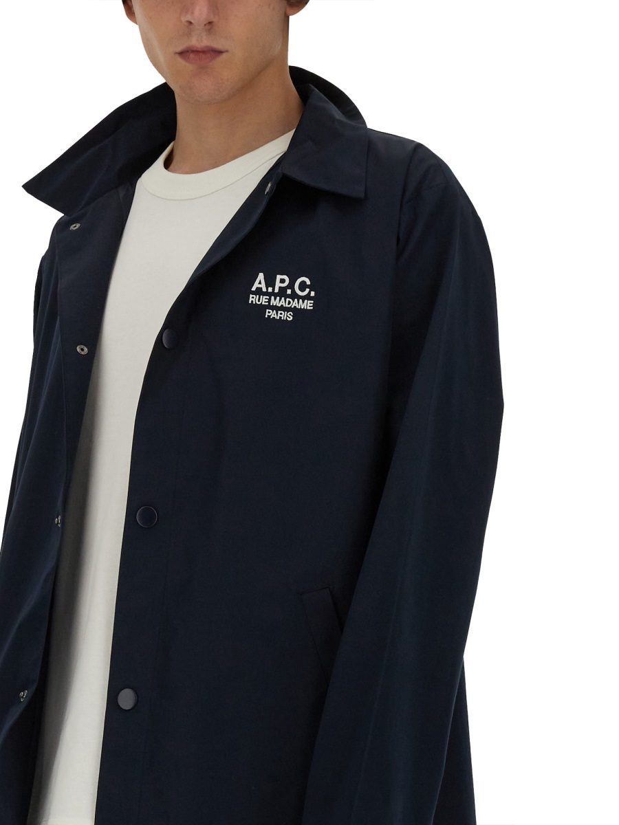 A.P.C. BLOUSON "REGIS" Blauw