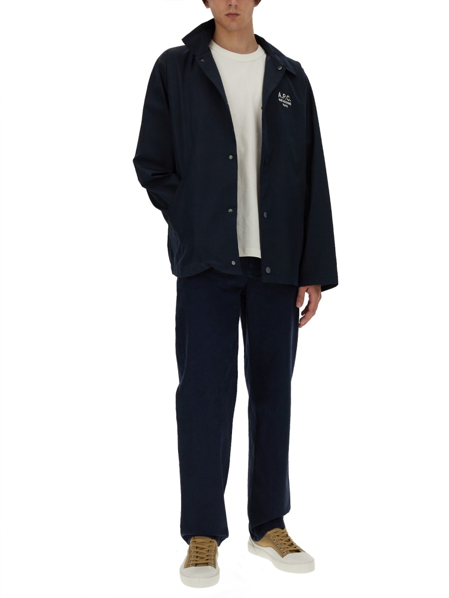 A.P.C. BLOUSON "REGIS" Blauw