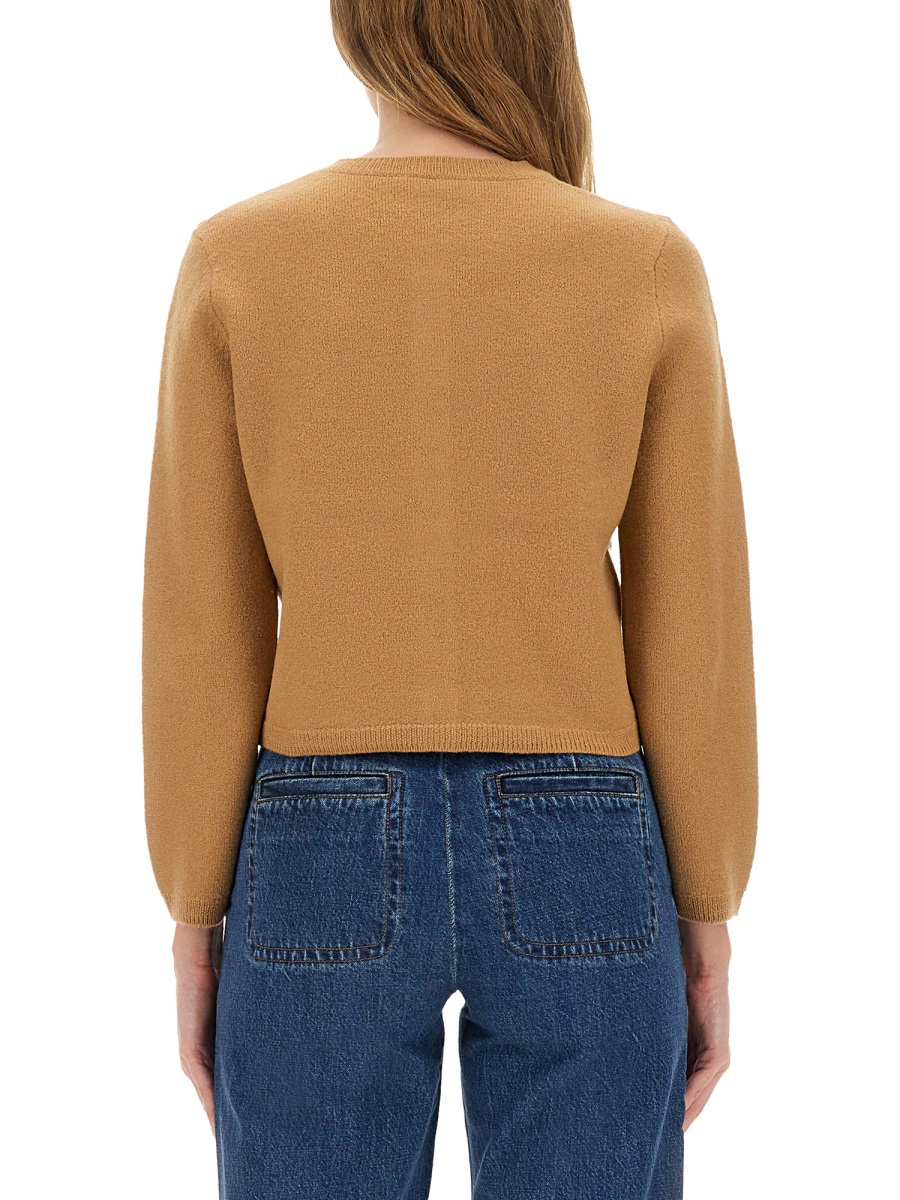 A.P.C. CARDIGAN "MILA" Beige