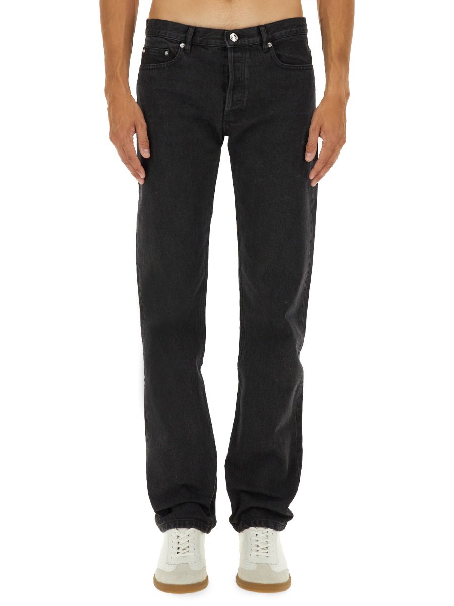 A.P.C. "NEW STANDARD" JEANS Zwart