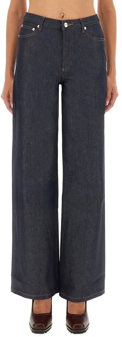 A.P.C. "ELISABETH" JEANS Blauw