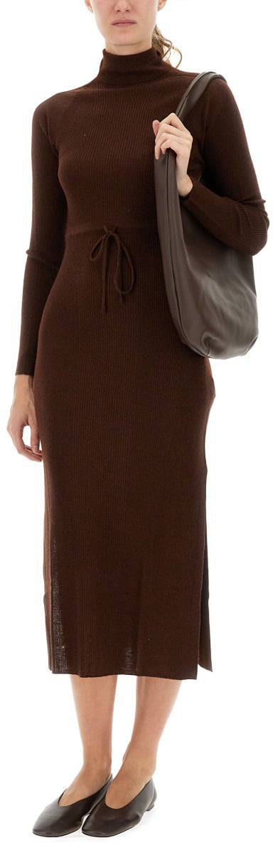 A.P.C. MIDI DRESS "MARIANNA" Bruin