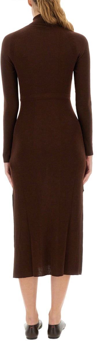 A.P.C. MIDI DRESS "MARIANNA" Bruin