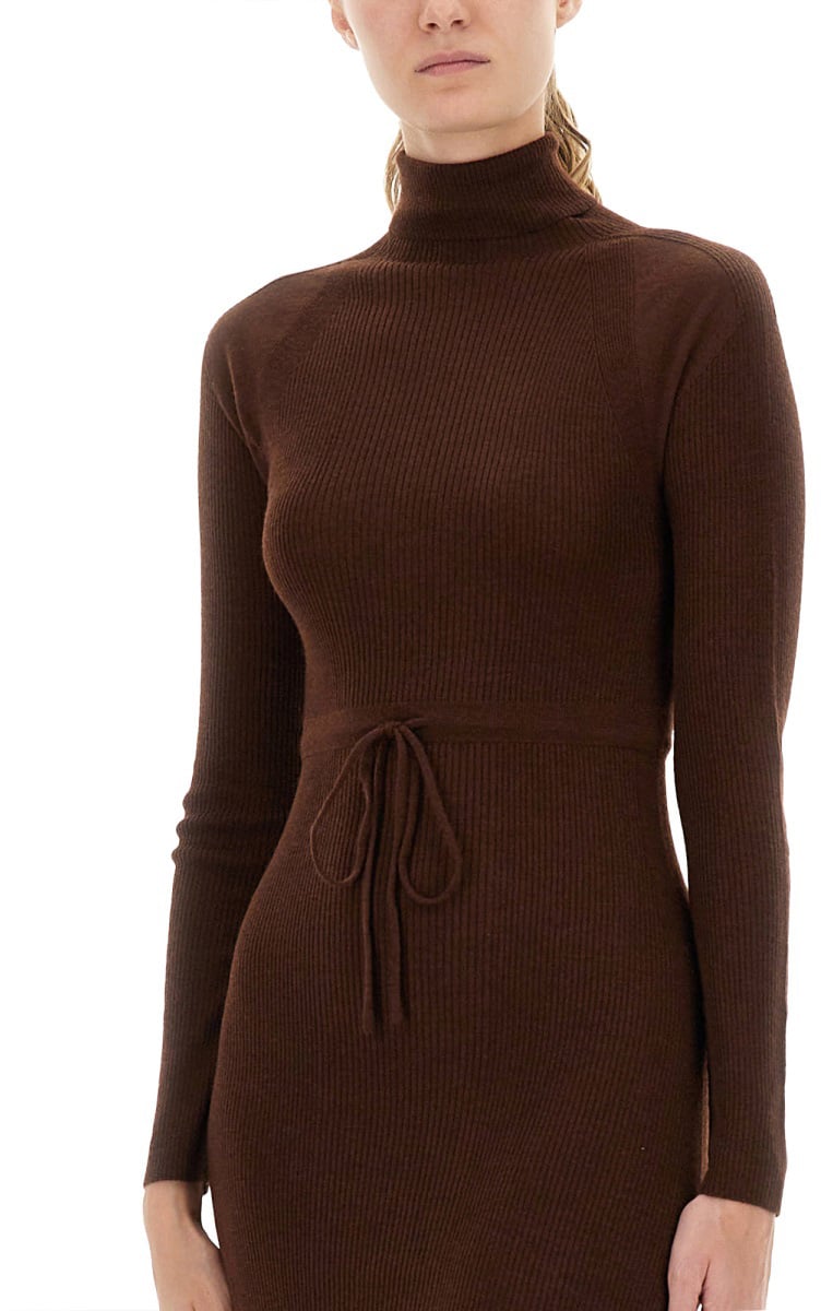 A.P.C. MIDI DRESS "MARIANNA" Bruin