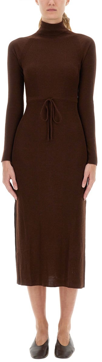 A.P.C. MIDI DRESS "MARIANNA" Bruin