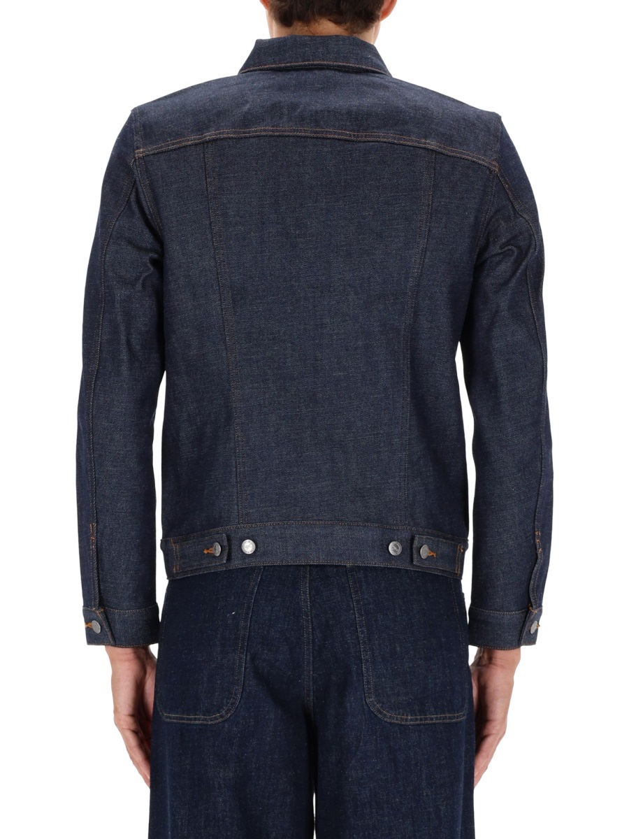 A.P.C. DENIM JACKET Blauw
