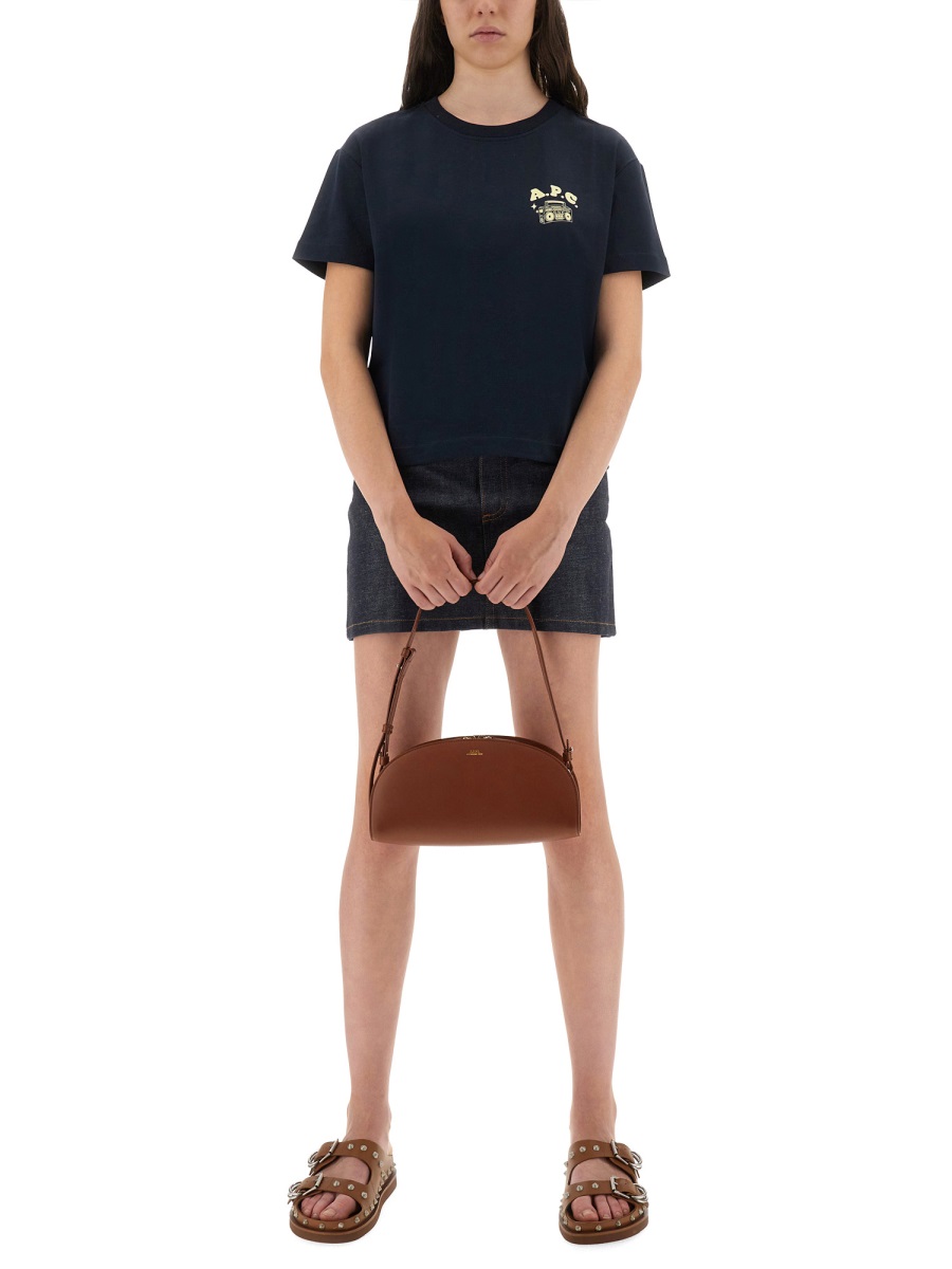 A.P.C. "DISCO" T-SHIRT Blauw