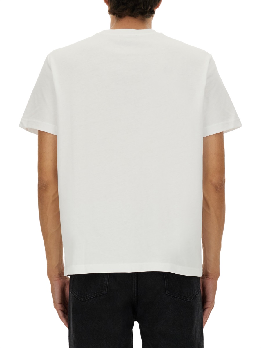 A.P.C. T-SHIRT "HUGO" Wit