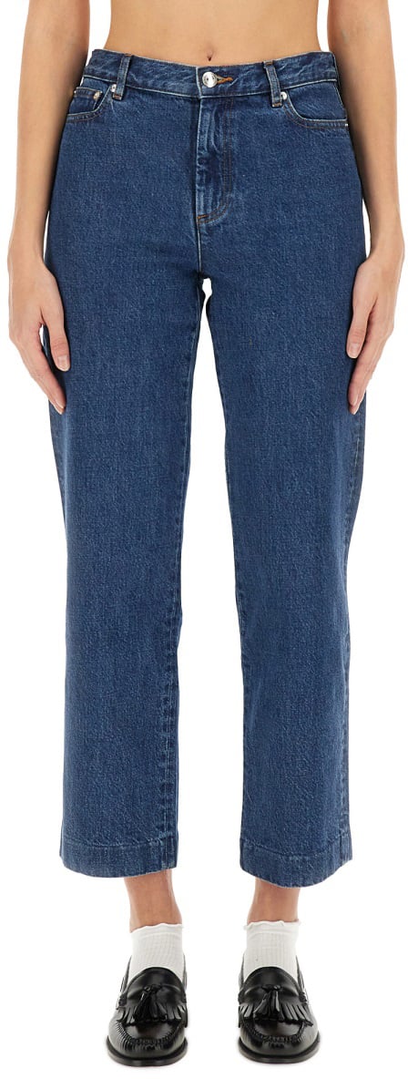 A.P.C. "NEW SAILOR" PANTS Blauw