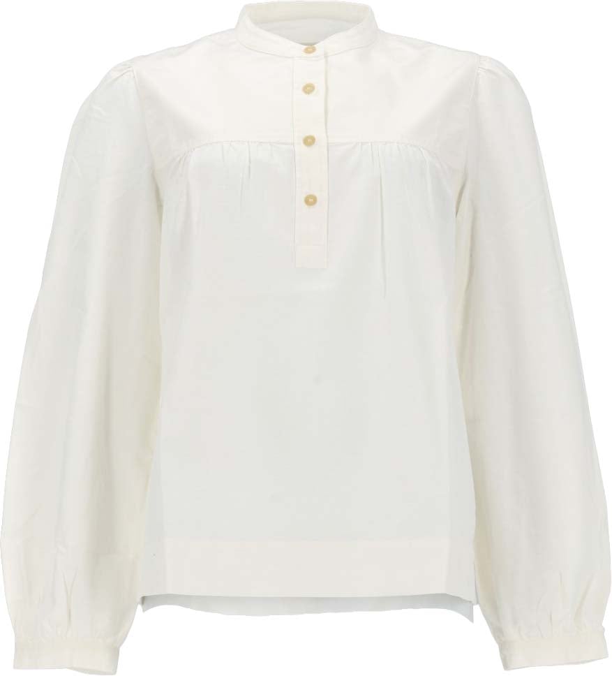 A.P.C. BLUSA "BABYDOLL" Wit