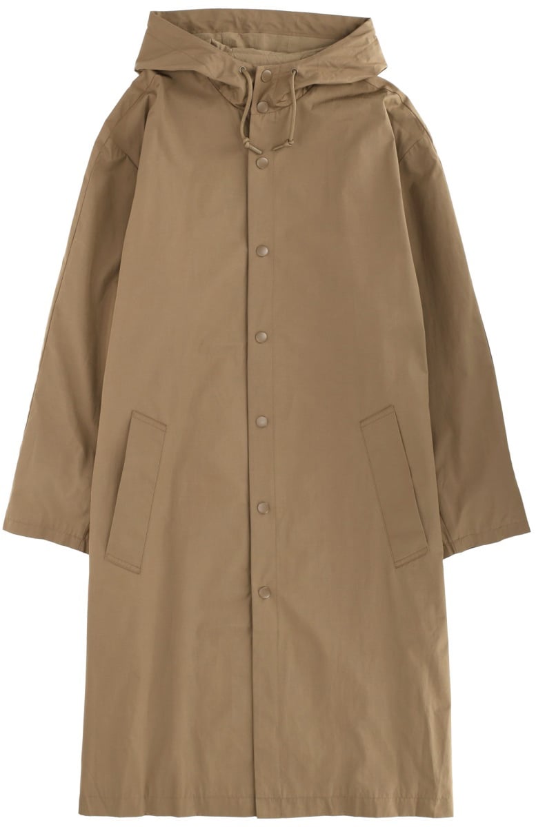 A.P.C. HOODED TRENCH COAT Bruin