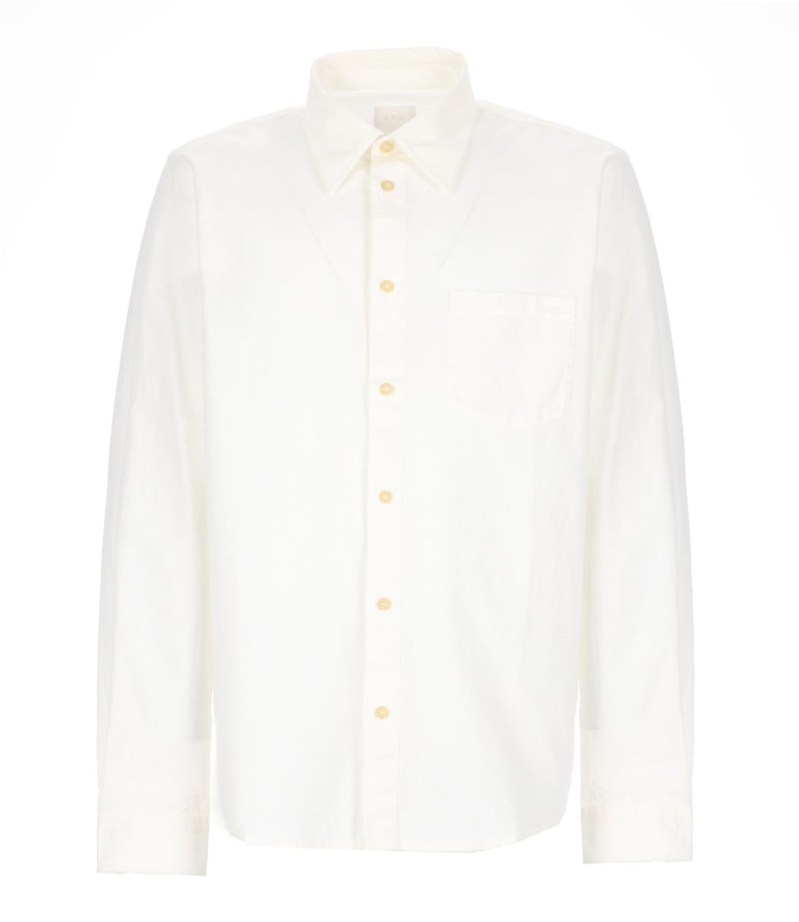 A.P.C. CAMICIA "HARRIS" Wit