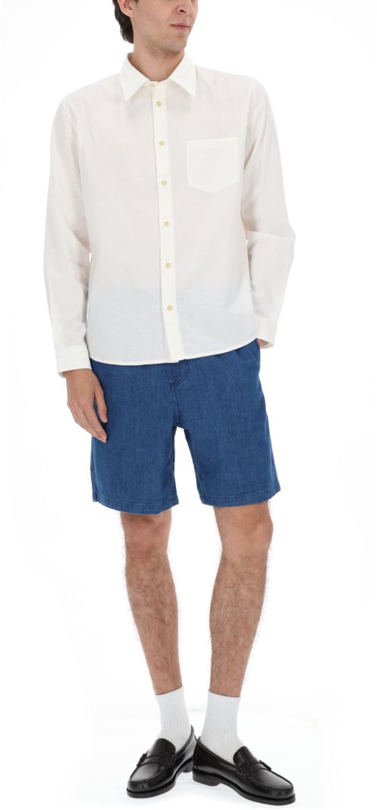 A.P.C. CAMICIA "HARRIS" Wit
