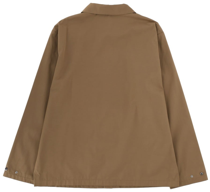 A.P.C. JACKET WITH EMBROIDERED LOGO Bruin