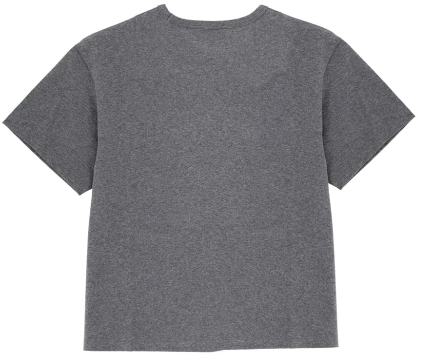 A.P.C. T-SHIRT WITH LOGO Grijs