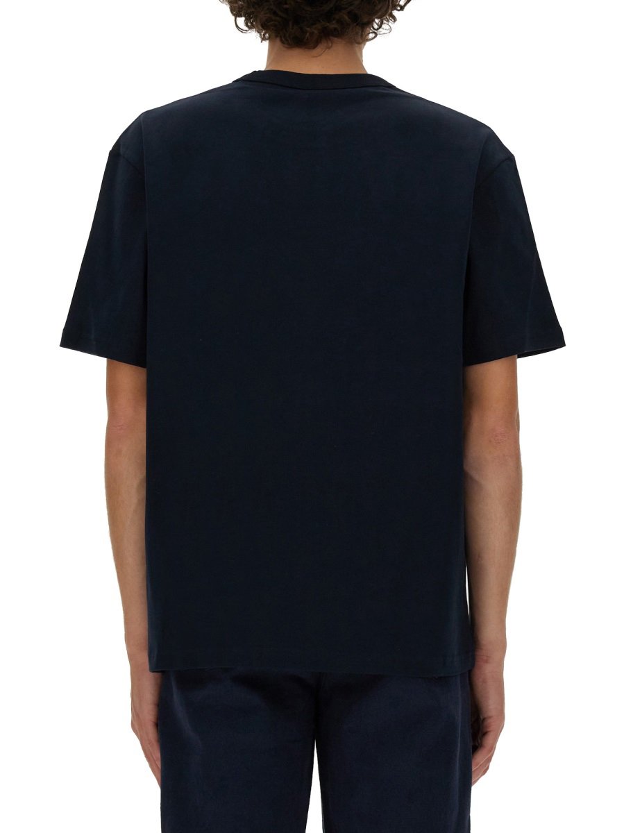 A.P.C. T-SHIRT "BOXY" Blauw
