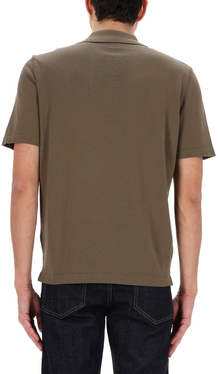 A.P.C. POLO WITH LOGO Groen