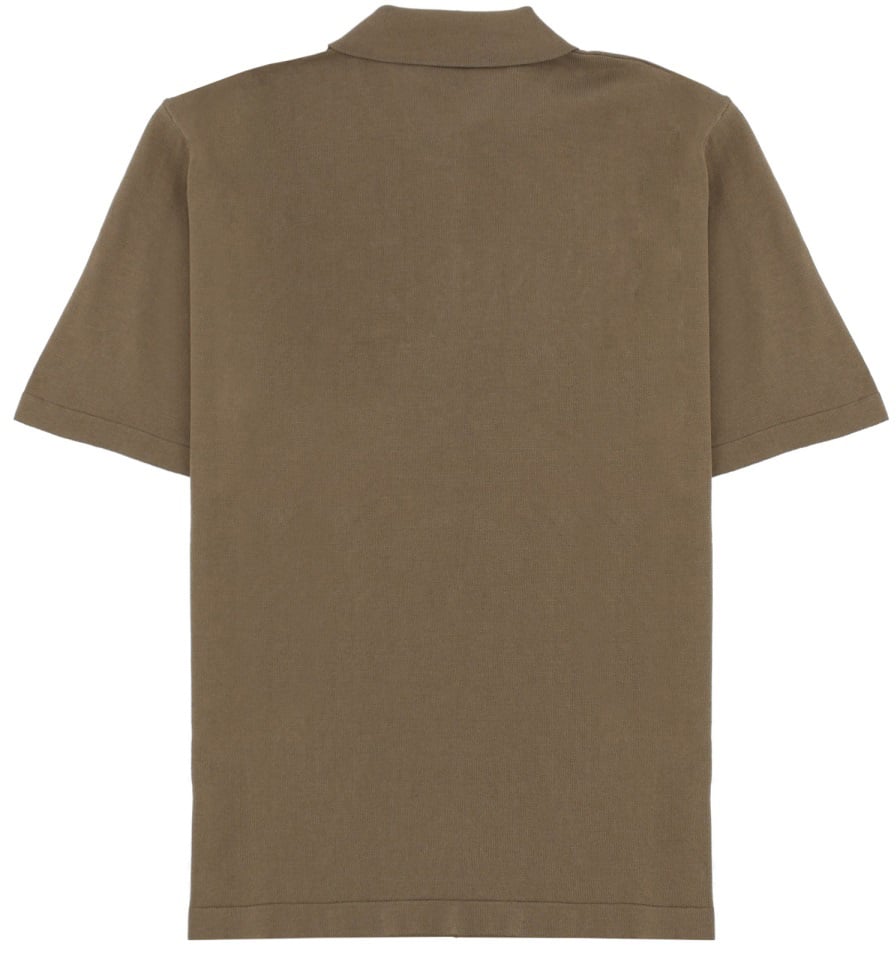 A.P.C. POLO WITH LOGO Groen