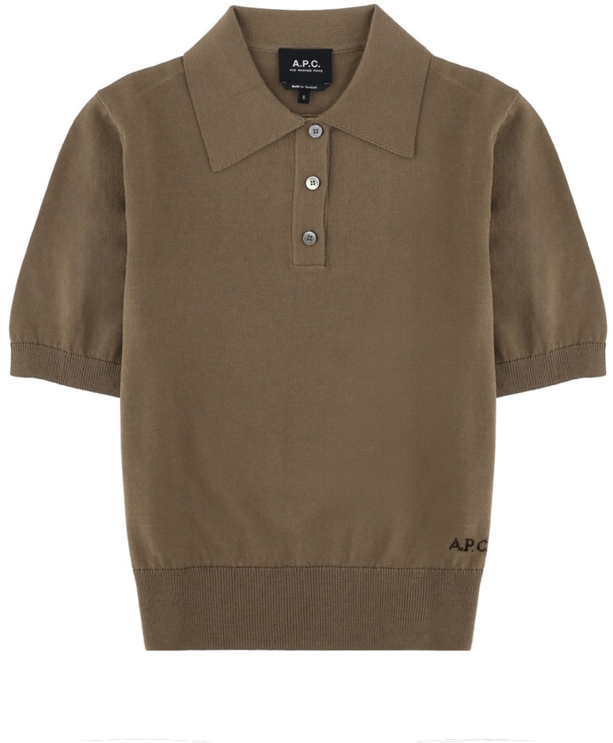 A.P.C. POLO WITH LOGO Bruin