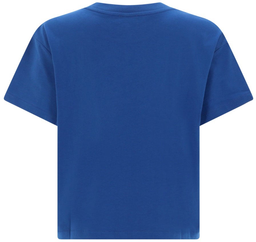 A.P.C. T-SHIRT WITH LOGO Blauw