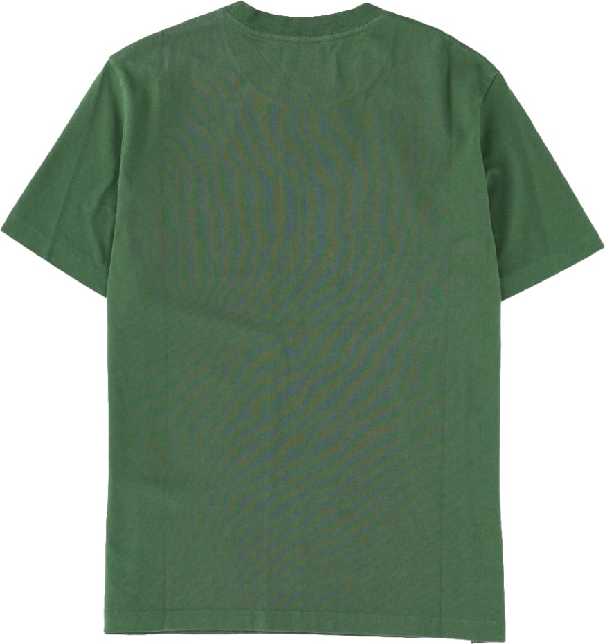 A.P.C. T-SHIRT CON LOGO Groen