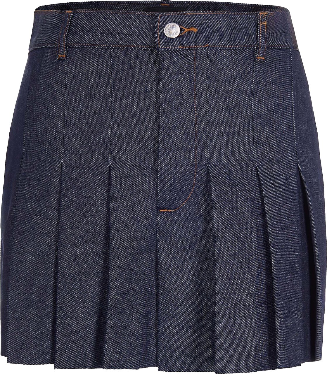 A.P.C. Flared Denim Skirt Grijs