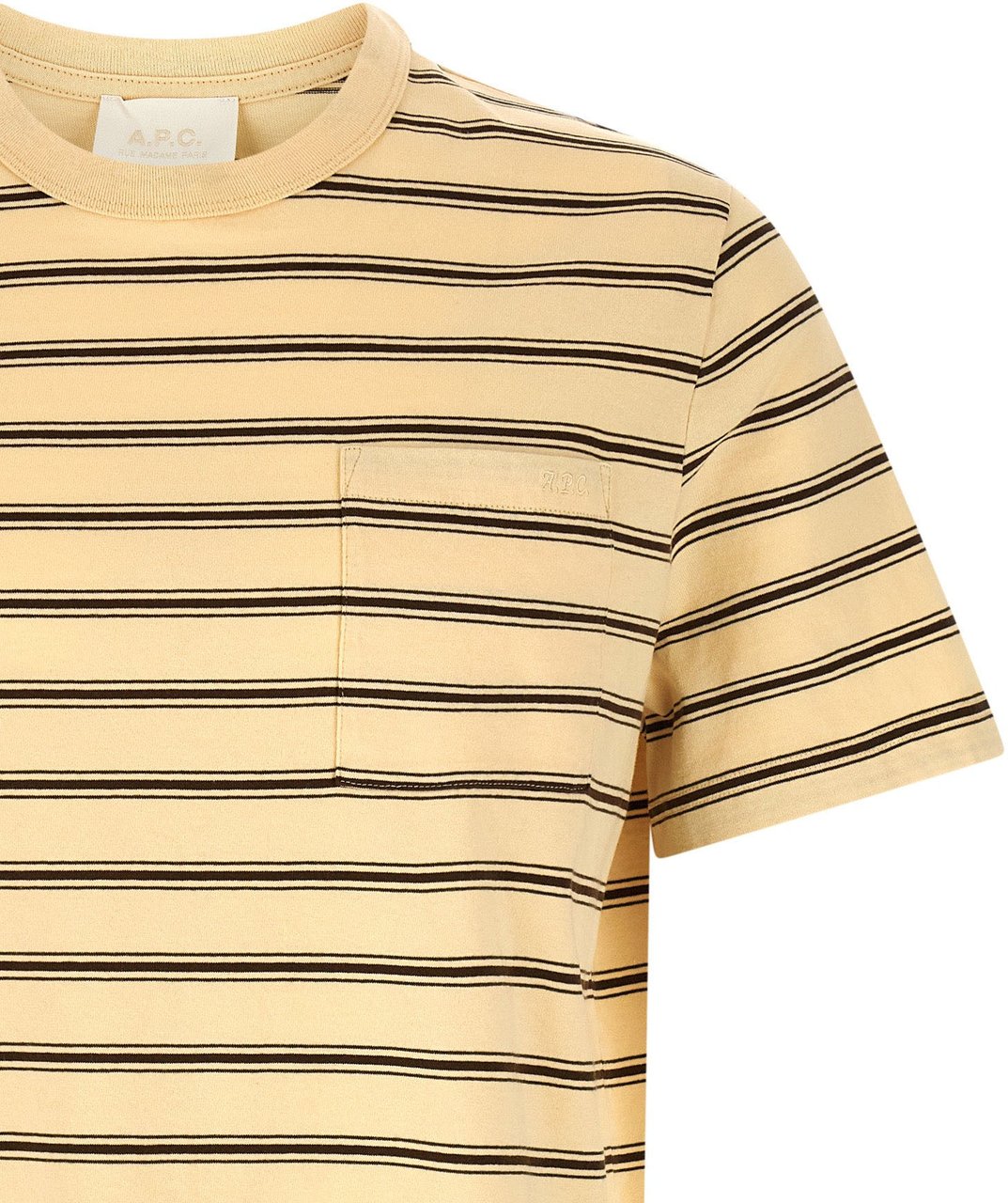 A.P.C. Beige Cotton T-Shirt Beige