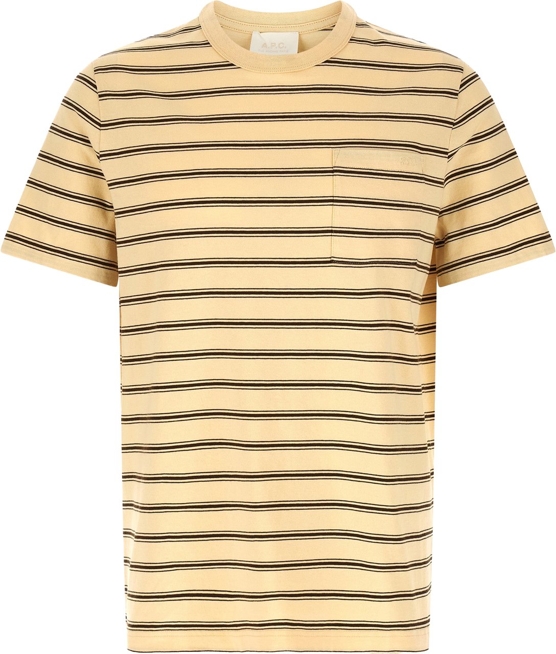 A.P.C. Beige Cotton T-Shirt Beige