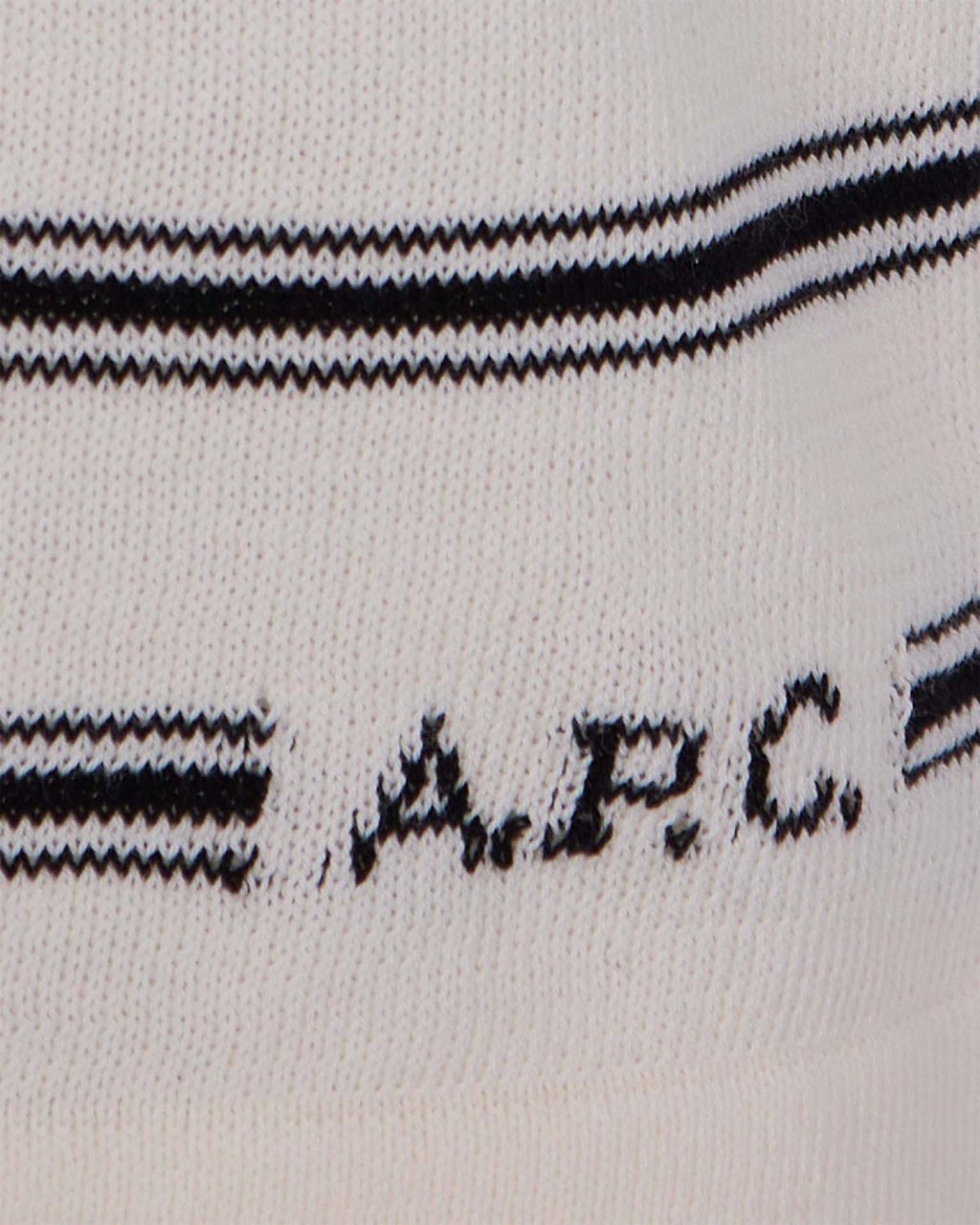A.P.C. T-Shirts And Polos Ecru/Black Wit