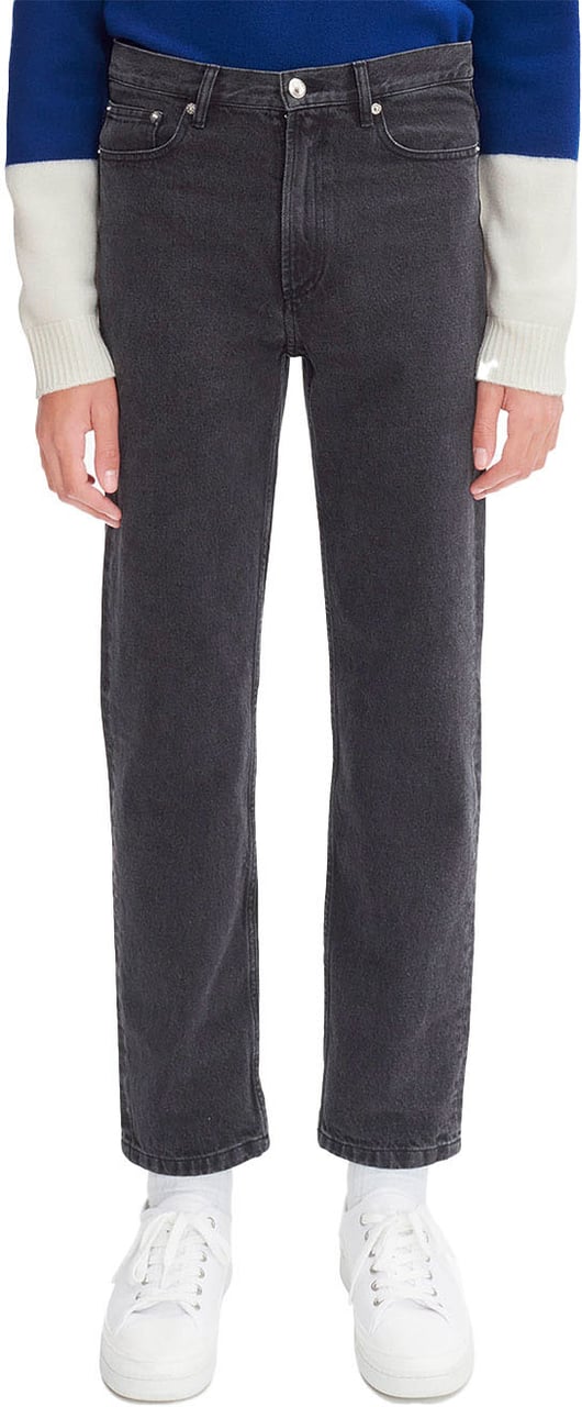A.P.C. apc jean martin coton noir homme Zwart