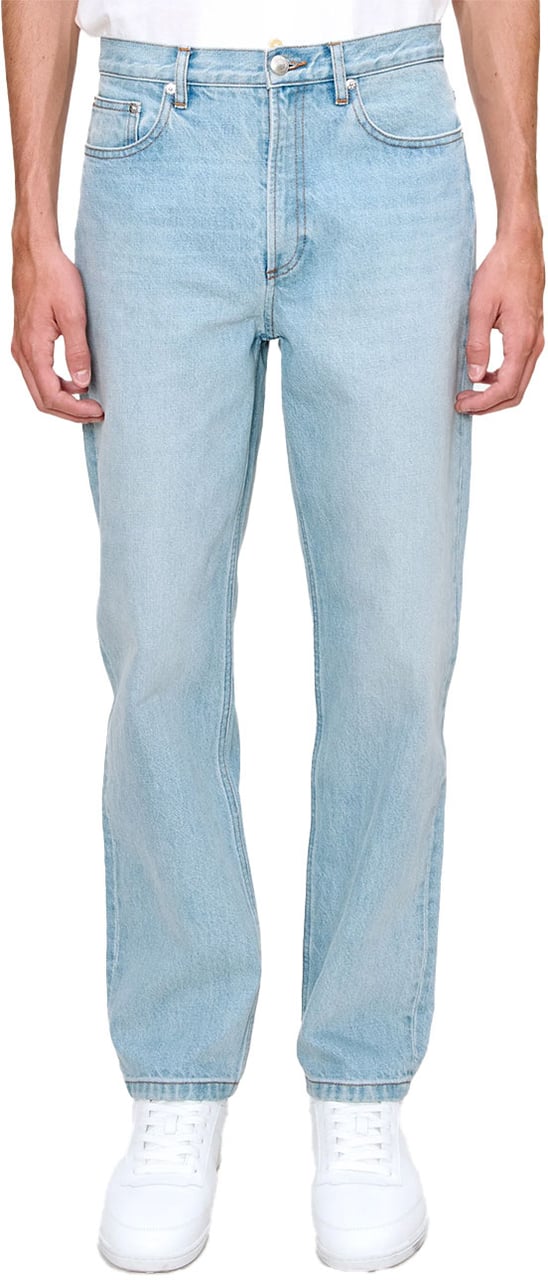 A.P.C. apc jean martin denim indigo Blauw