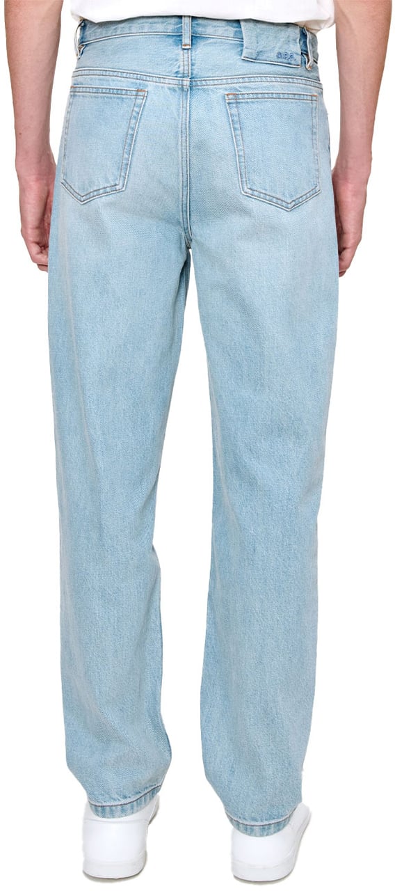 A.P.C. apc jean martin denim indigo Blauw