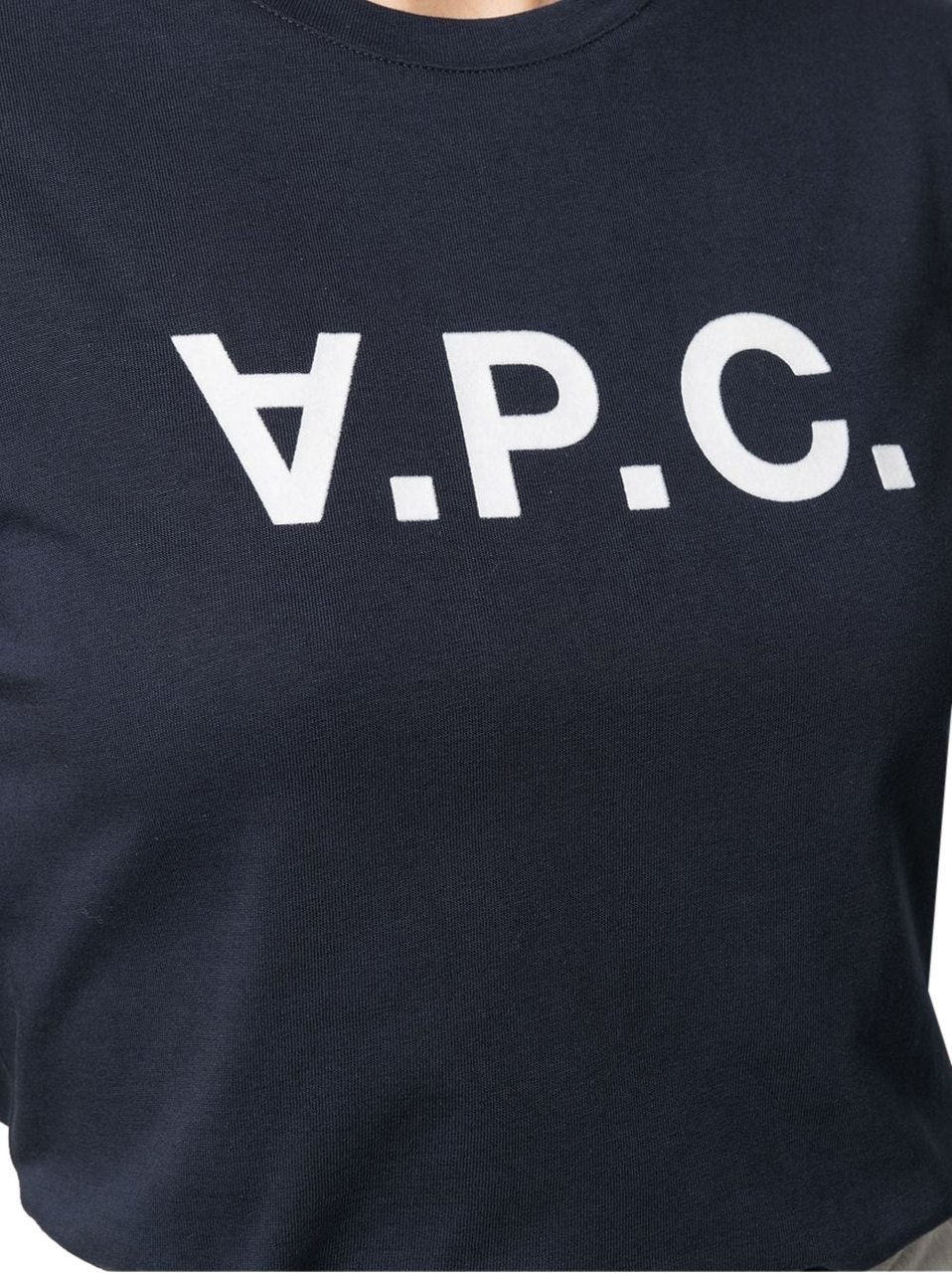 A.P.C. t-shirt vpc color darkblue (navy) Navy
