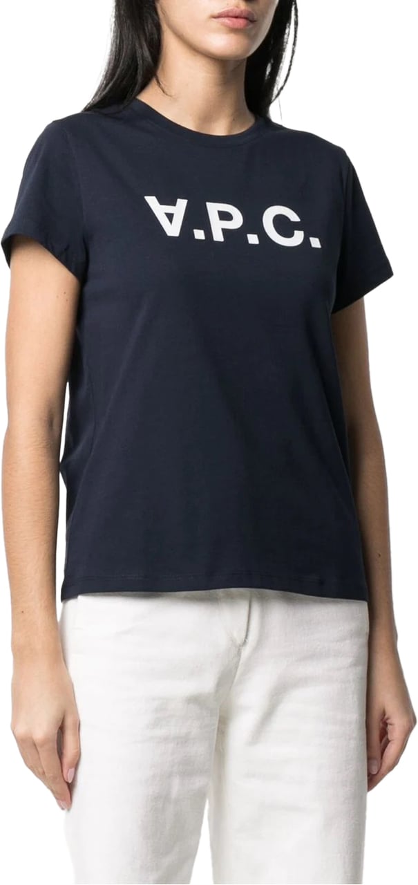 A.P.C. t-shirt vpc color darkblue (navy) Navy