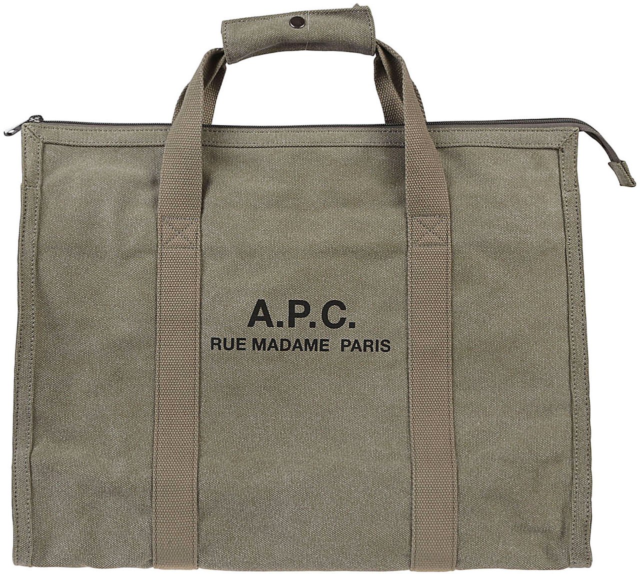 A.P.C. Recuperation Gym Bag Green Groen