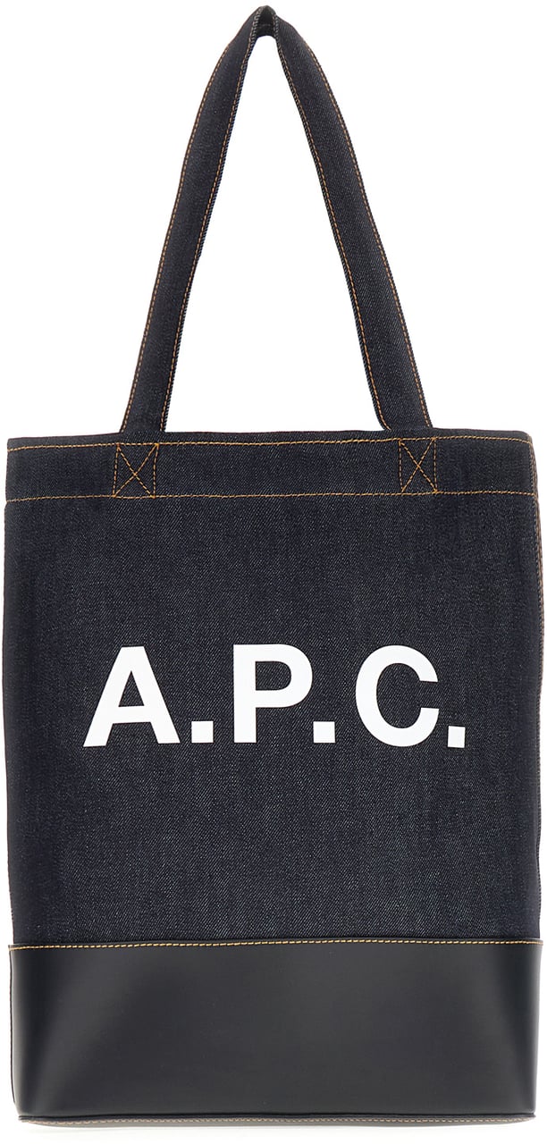 A.P.C. A.p.c. Denim Axel shoulder bag Blauw