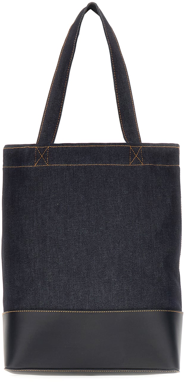 A.P.C. A.P.C. Denim Axel shoulder bag Blauw