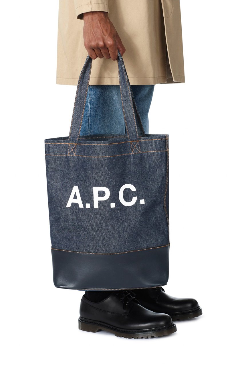 A.P.C. Axel Tote Bag Zwart