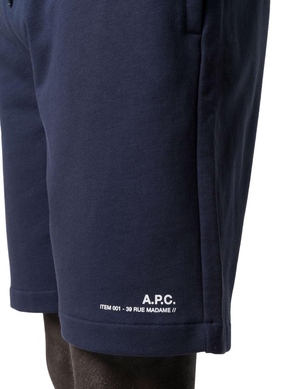 A.P.C. A.P.C. Shorts Marine Blauw