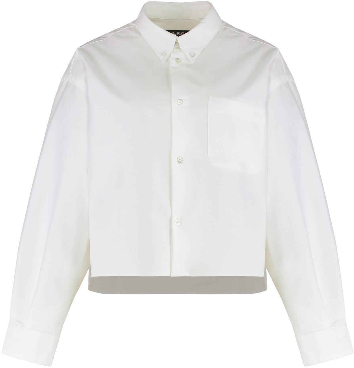 A.P.C. Sophia Cotton shirt Wit